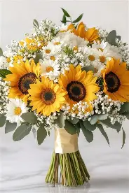 Yellow Sunflowers Bouquet