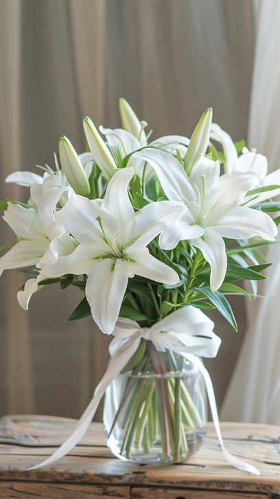 Elegant Lily Arrangement