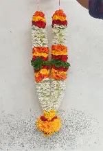 Mixed Pooja Flower Garland